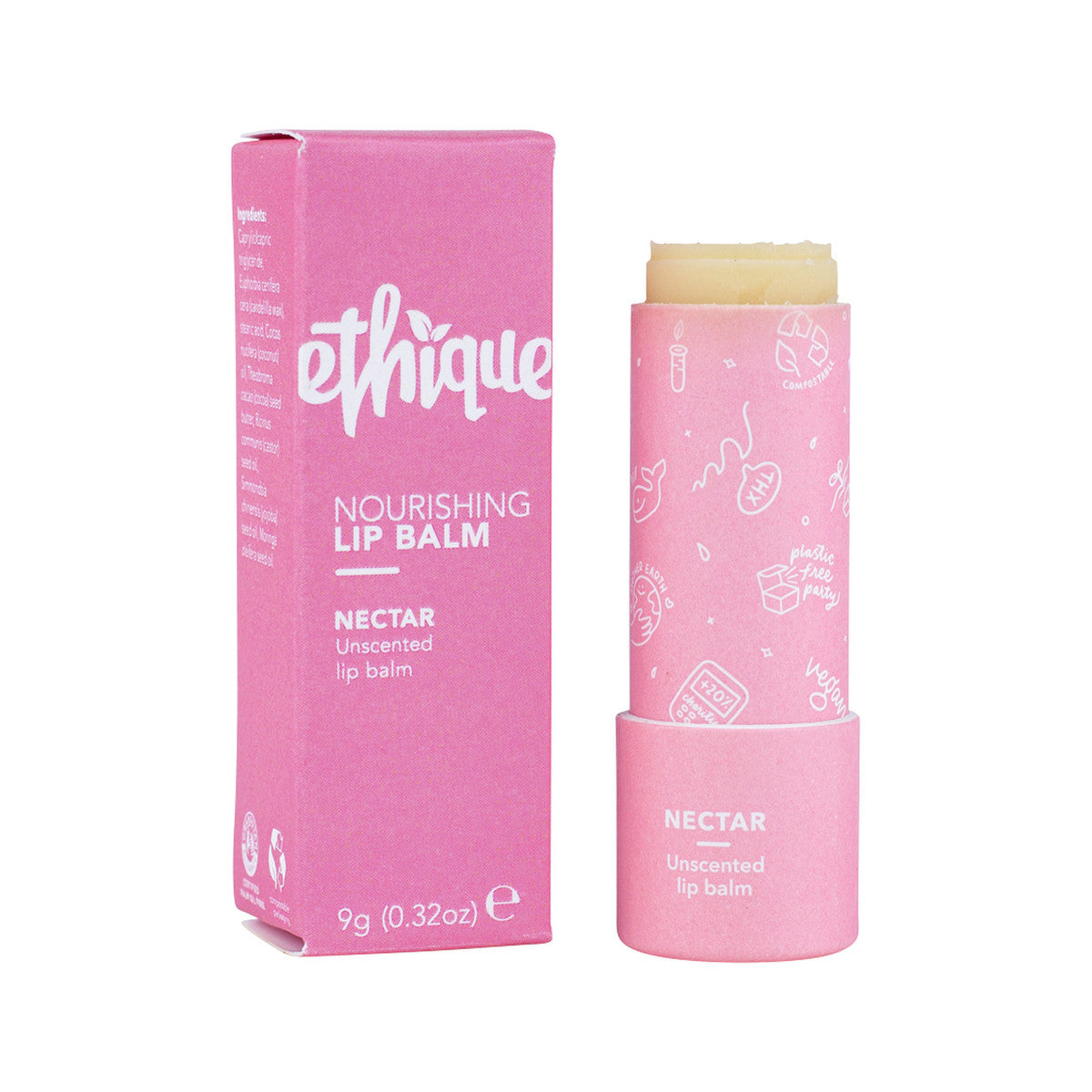 Ethique Lip Balm Nourishing Nectar Unscented 9g