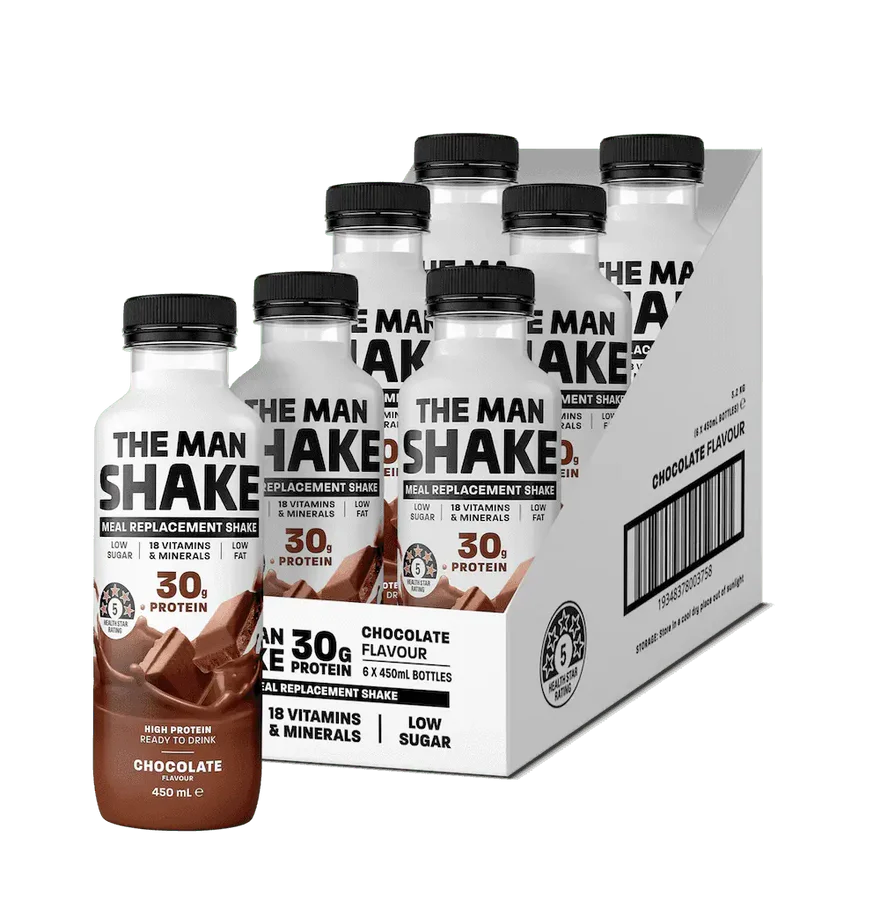 The Man Shake Full Meal Replacement Ready-to-Drink Chocolate 450ml
