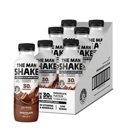 The Man Shake Full Meal Replacement Ready-to-Drink Chocolate 450ml