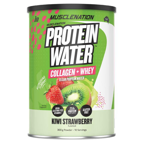 Muscle Nation Protein Water Strawberry Kiwi 300g