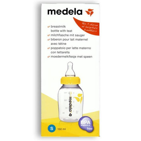Medela Breastmilk Bottle With Small Teat 150ml
