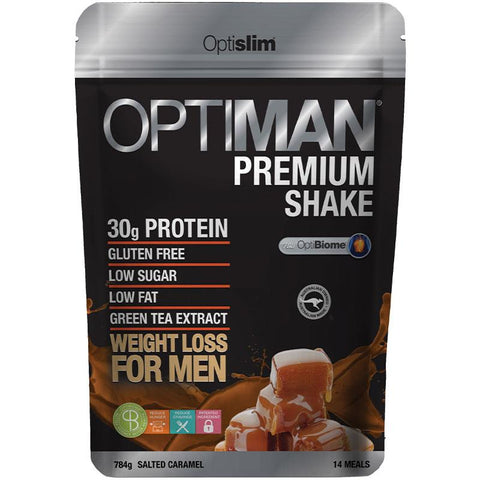 Optislim Optiman Premium Shake Salted Caramel 784g