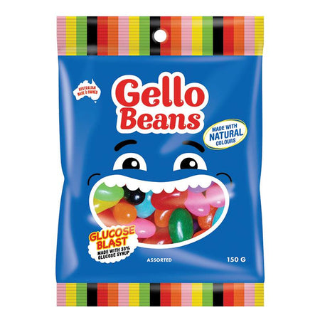 Gello Beans Assorted 150g