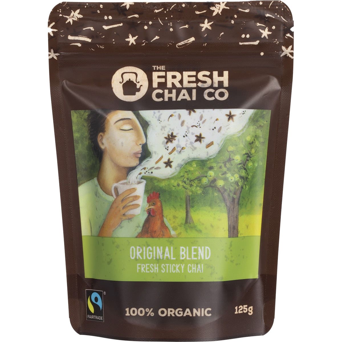 THE FRESH CHAI CO. Original Blend Fresh Sticky Chai 125g