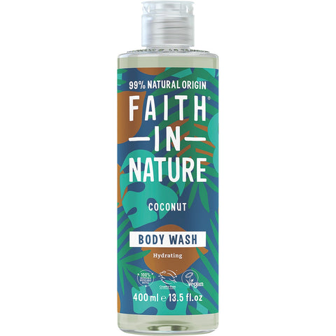 FAITH IN NATURE Body Wash Hydrating Coconut 400ml
