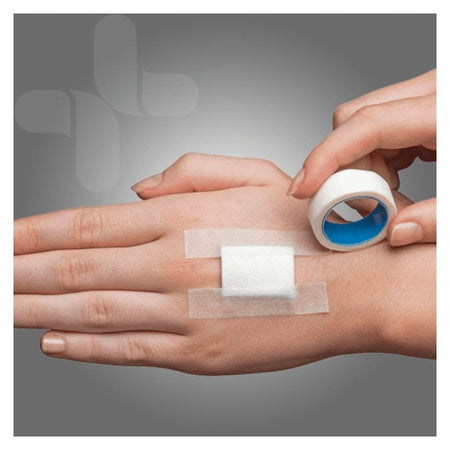 Aerotape White Microporous Paper Tape 1.25cm X 5m