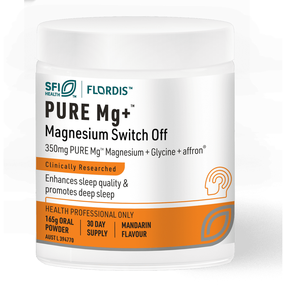 Flordis PURE Mg+ Magnesium Switch Off 165g