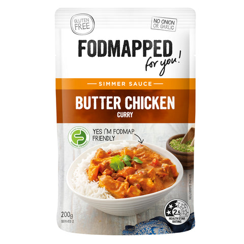 Fodmapped Simmer Sauce Butter Chicken 200g (Pack of 6)
