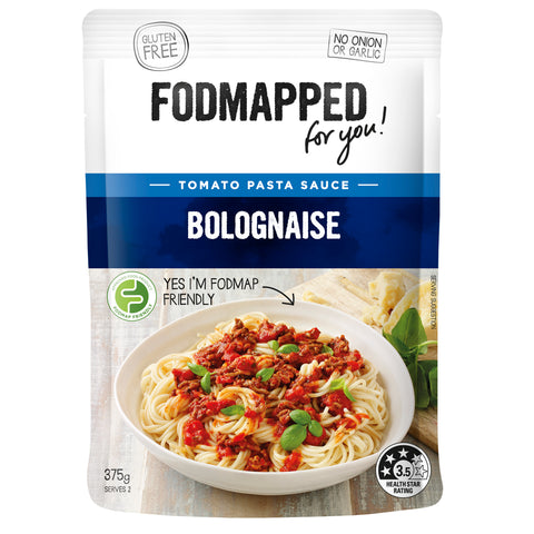 Fodmapped Pasta Sauce Bolognaise 375g (Pack of 6)