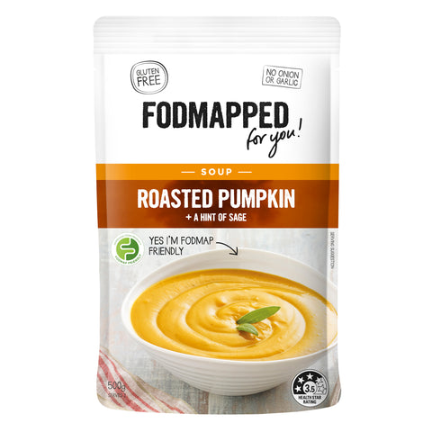 Fodmapped Roasted Pumpkin & Sage Soup 500g (Pack of 5)