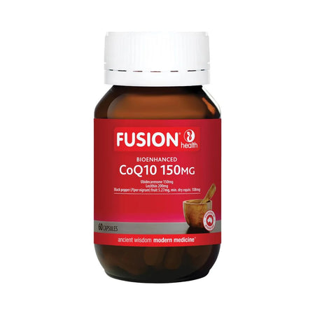 Fusion Health Bioenhanced Coq10 150mg 60c