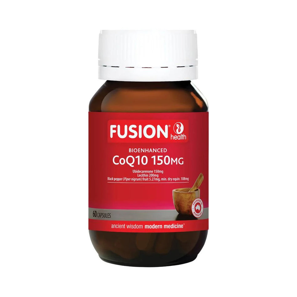 Fusion Health Bioenhanced Coq10 150mg 60c