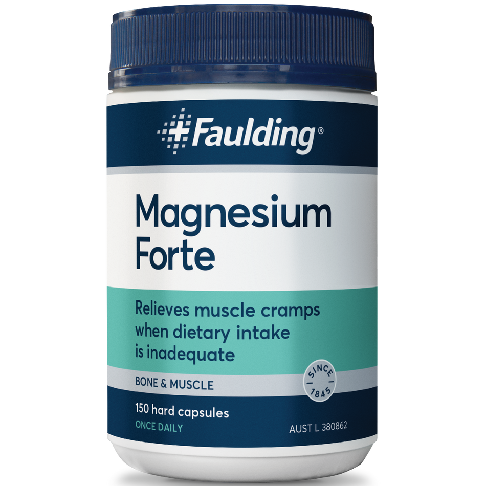 Faulding  Magnesium Forte 400mg 150 Capsules