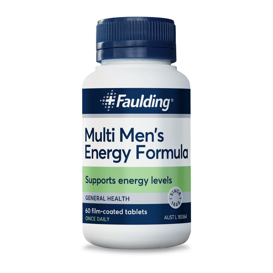 Faulding Multi Mens Energy Formula 60 Tablets