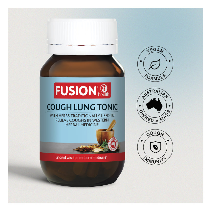Fusion Health Cough Lung Tonic 60vc