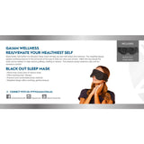 GAIAM Revive and Renew Black Out Sleep Mask 1