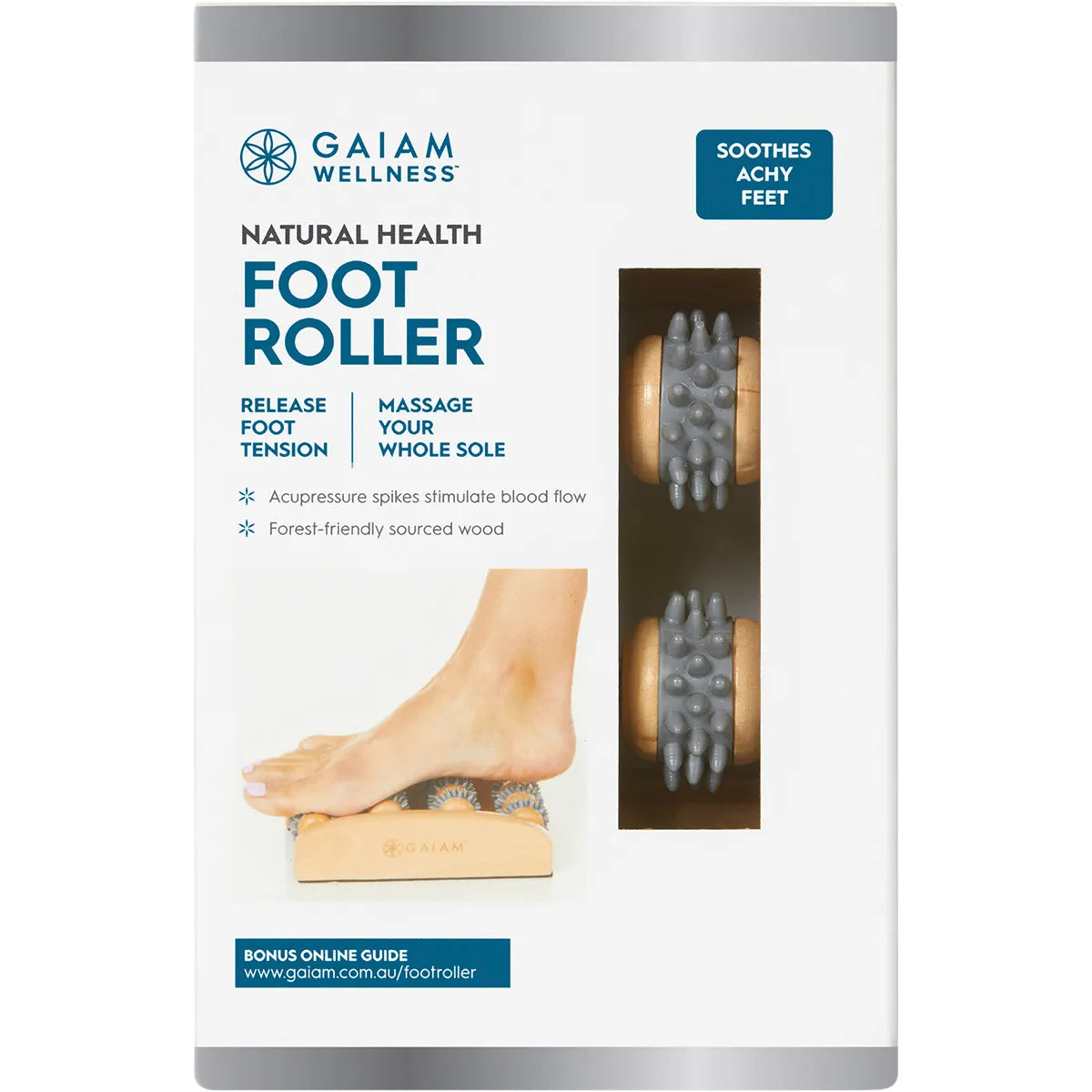 GAIAM Natural Health Foot Roller