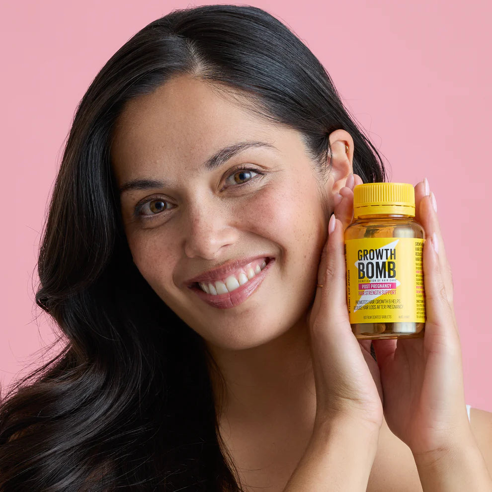 Growth Bomb Post Pregnancy Hair Strength Support 60 Tablets