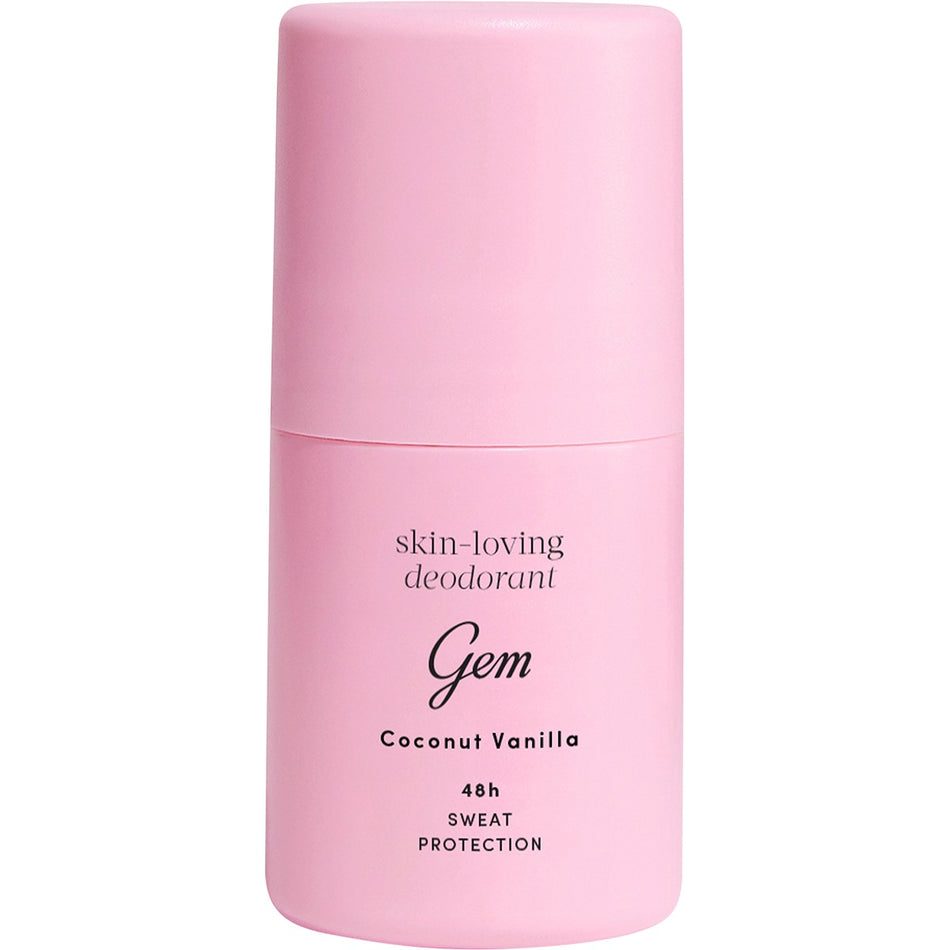 Gem Skin-Loving Roll On Deodorant Coconut Vanilla 50ml