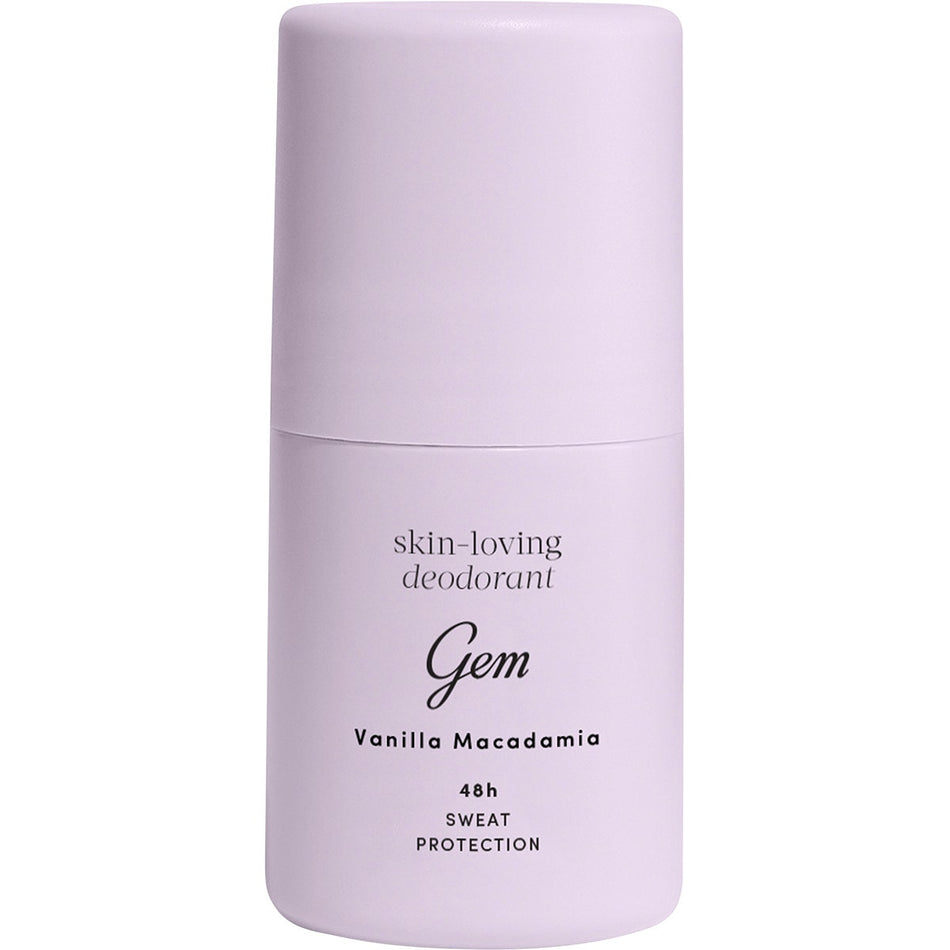 Gem Skin-Loving Roll On Deodorant Vanilla Macadamia 50ml
