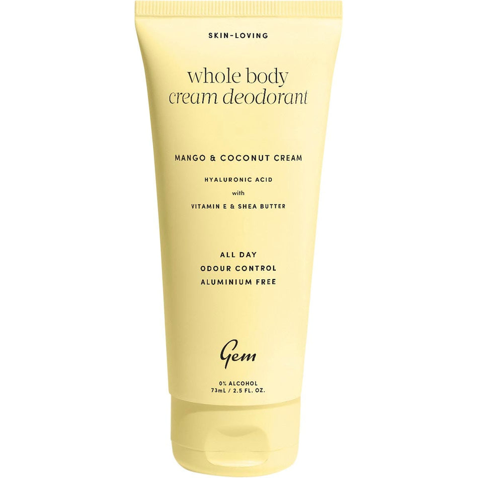 Gem Whole Body Cream Deodorant Mango & Coconut 73ml