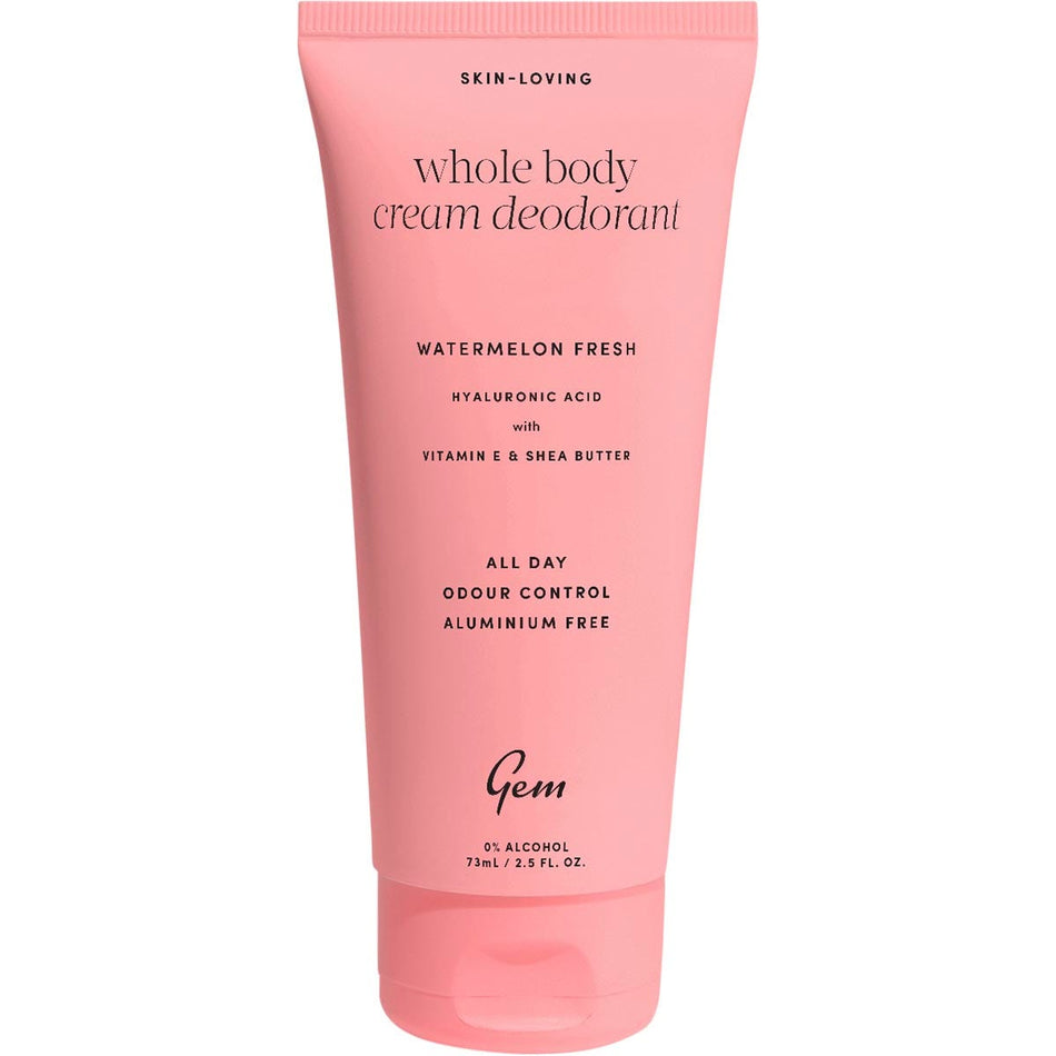 Gem Whole Body Cream Deodorant Watermelon Fresh 73ml