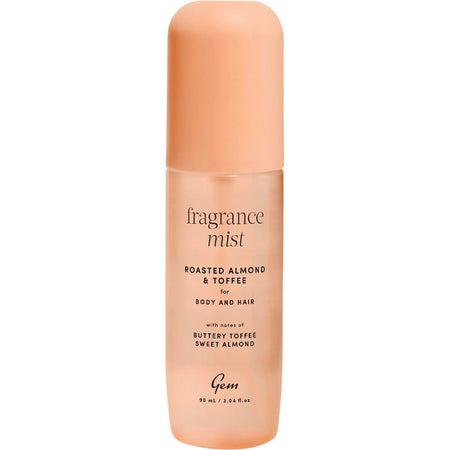 Gem Fragrance Mist For Body & Hair Roasted Almond & Toffee 90ml