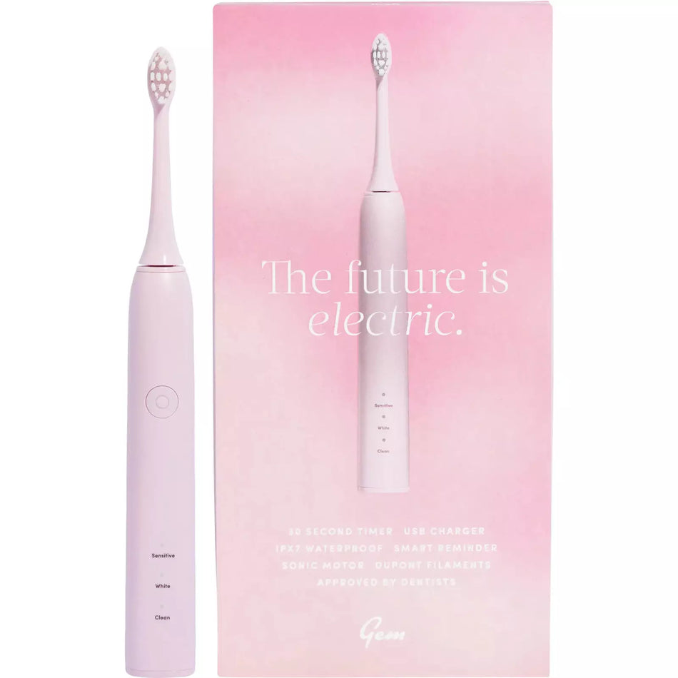 GEM Electric Toothbrush Coconut 1