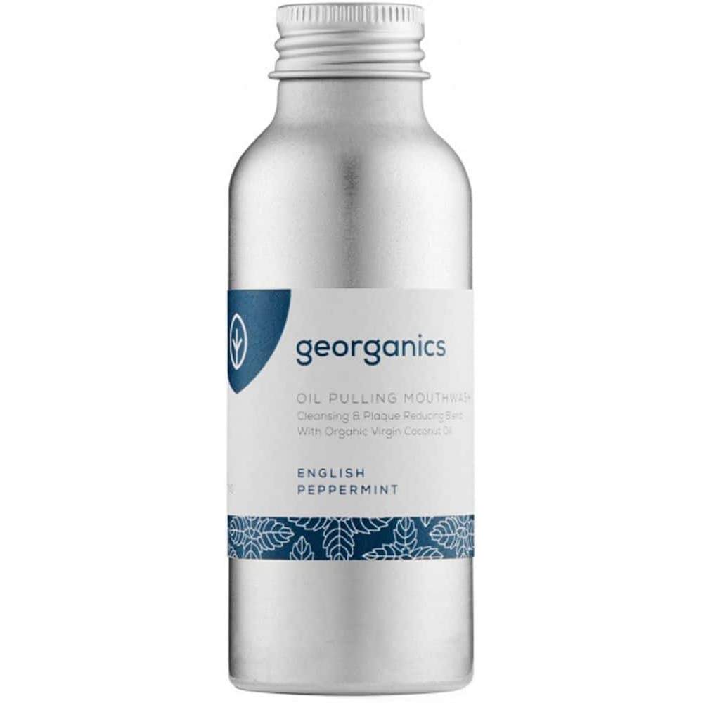 Georganics Oil Pulling Mouthwash Peppermint 100ml