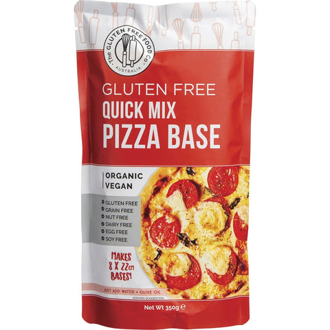 THE GLUTEN FREE FOOD CO Quick Pizza Base Mix 350g