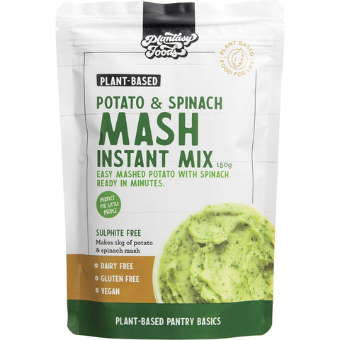 PLANTASY FOODS Potato & Spinach Mash Instant Mix 150g
