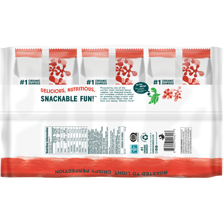 gimME Roasted Seaweed Snacks Chili Lime 30g x 8 Pack