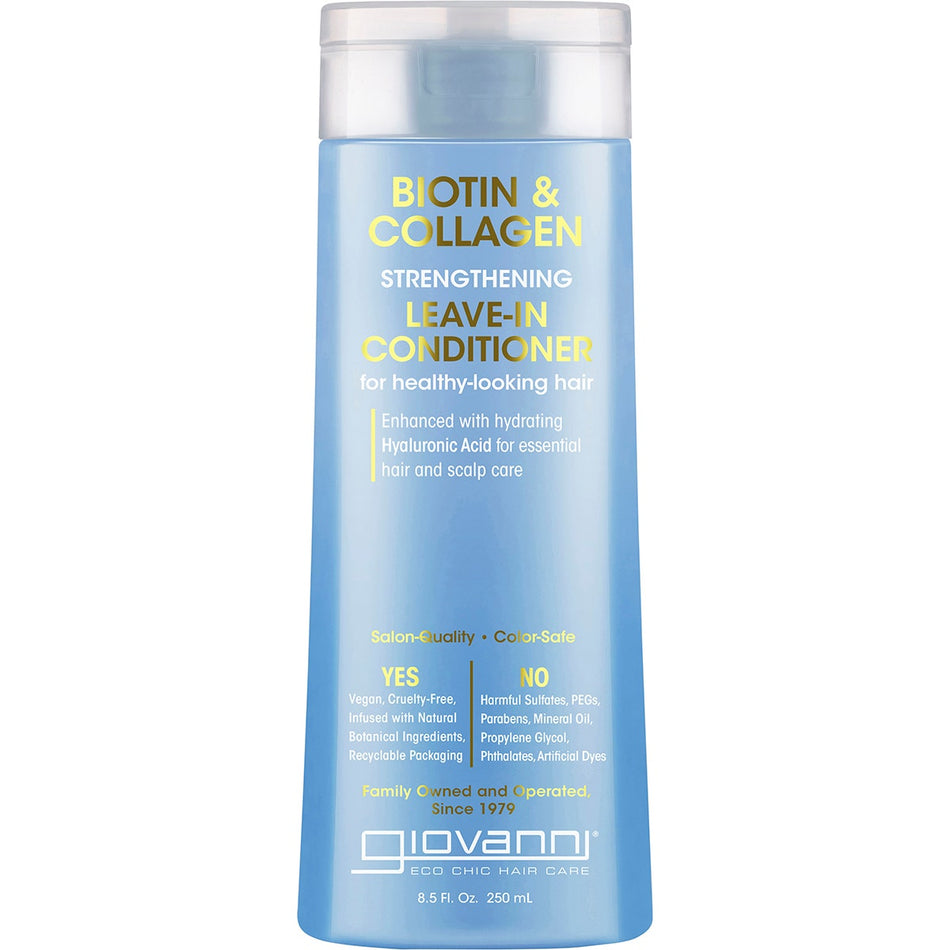 GIOVANNI Leave-in Conditioner Biotin & Collagen Strengthening 250ml