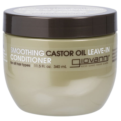 GIOVANNI Leave-in Conditioner Castor Oil (All Hair) 340ml