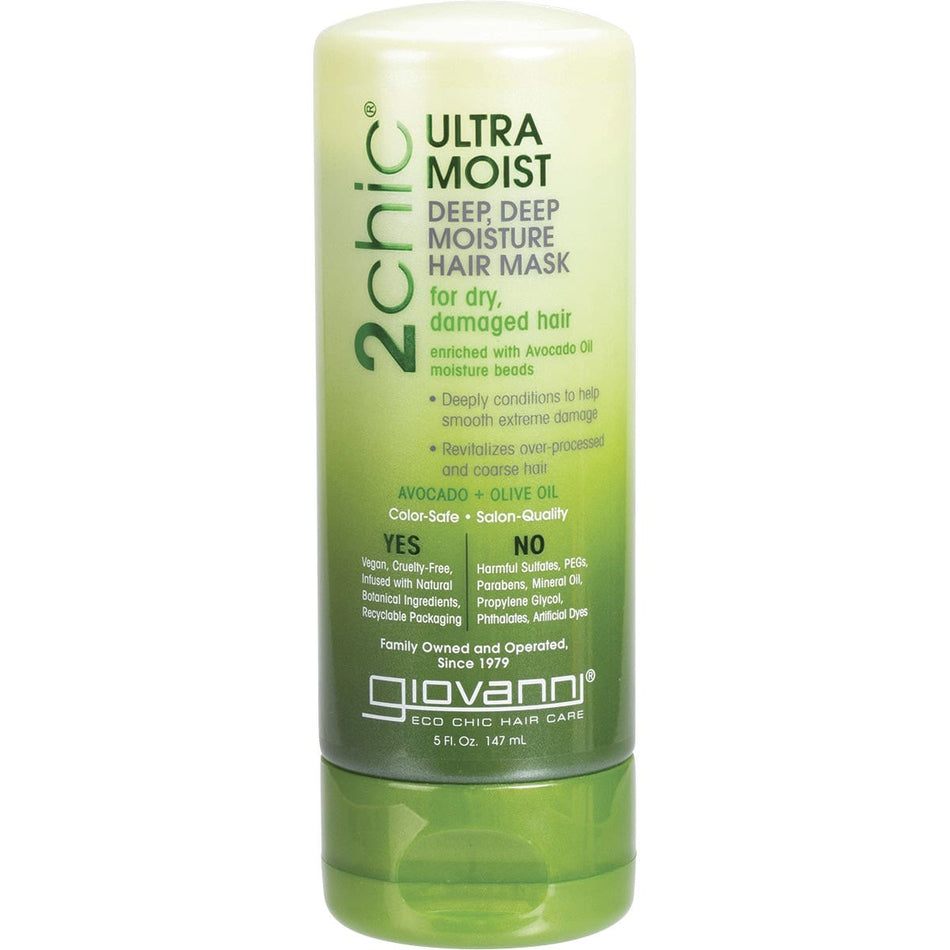 Giovanni Hair Mask - 2chic Ultra-Moist (Dry, Damaged Hair) 147ml