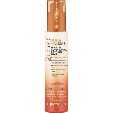 Giovanni Leave-in Conditioner - 2chic Ultra-Volume (Fine, Limp Hair) 118ml