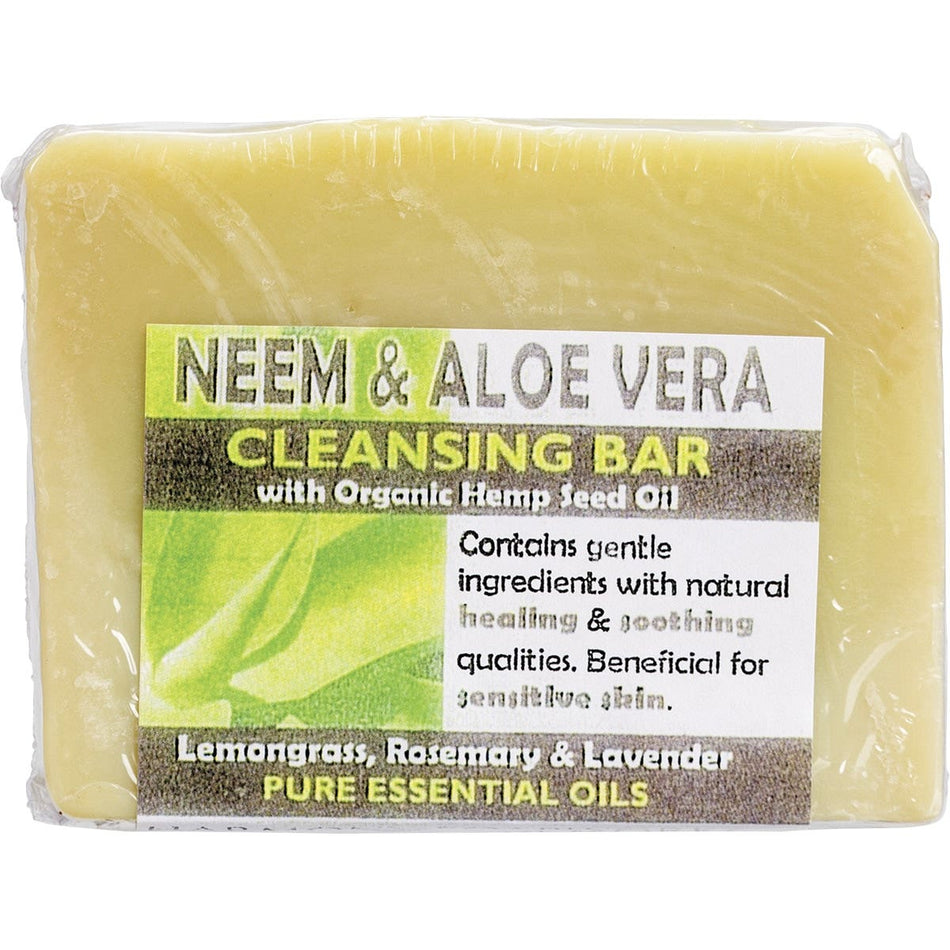 HARMONY SOAPWORKS Soap Cleansing Bar - Neem & Aloe Vera 140g