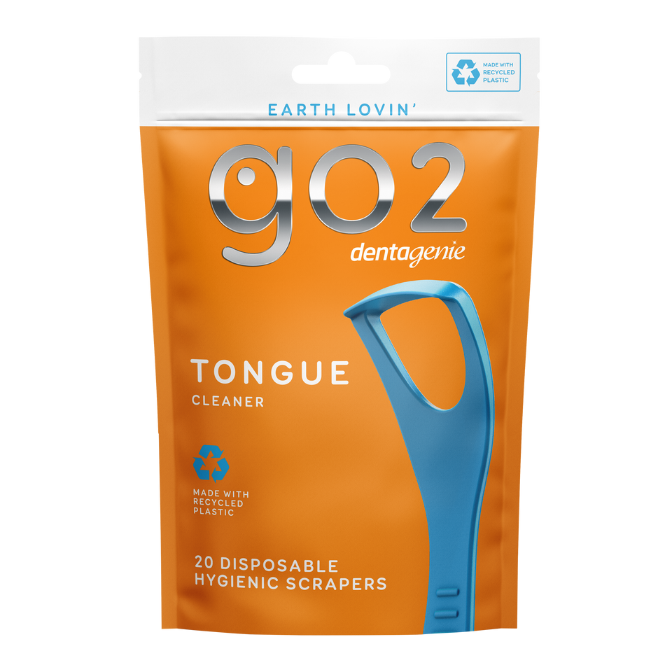 Go2 Dentagenie Disposible Tongue Cleaner 20pk