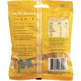 THE GINGER PEOPLE Gin Gins Ginger Candy Bag Chewy - Spicy Turmeric 12x 60g