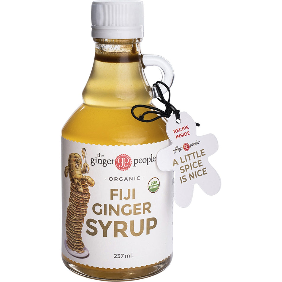 THE GINGER PEOPLE Fiji Ginger Syrup Organic  237ml