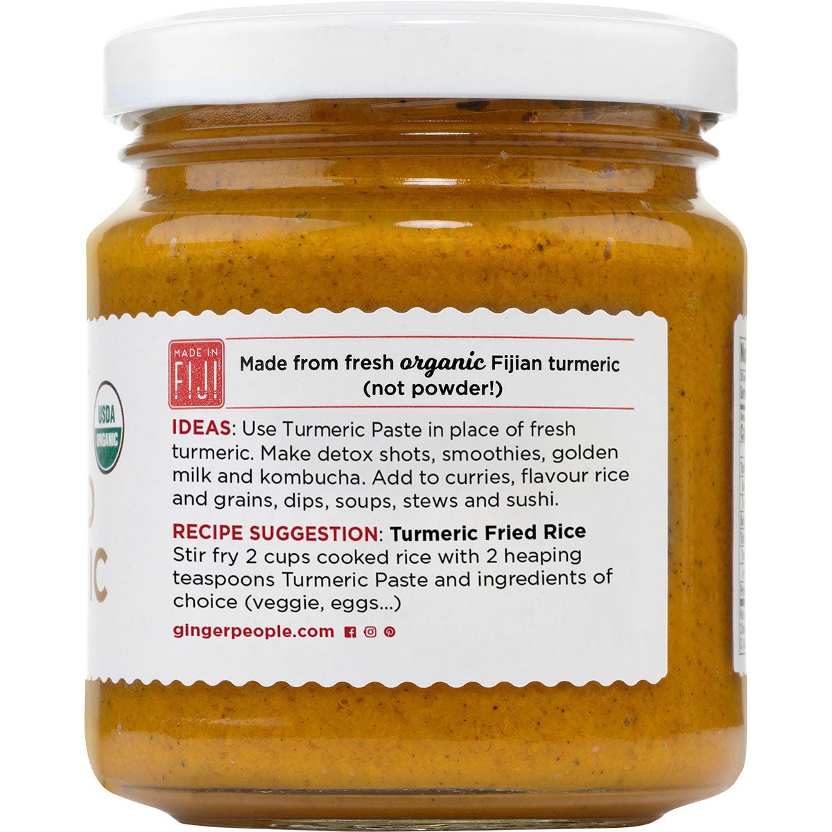 THE GINGER PEOPLE Turmeric Paste 6x190g