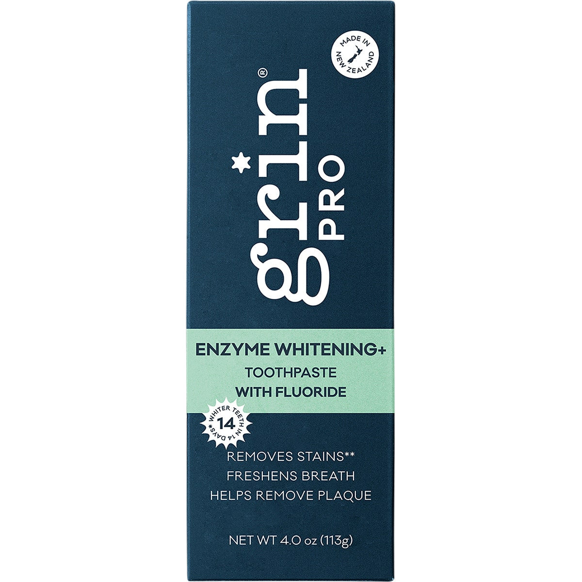 Grin Pro Toothpaste Enzyme Whitening with Fluoride 113g