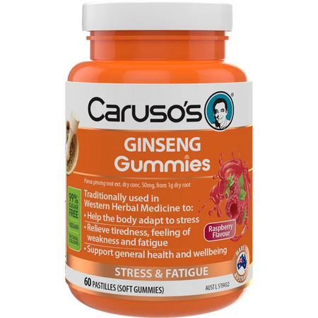 Caruso's GINSENG Gummies 60 Pastilles