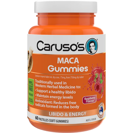 Caruso's MACA Gummies 60 Pastilles