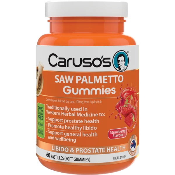 Caruso's SAW PALMETTO Gummies 60 Pastilles
