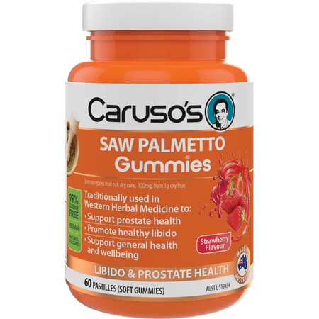 Caruso's SAW PALMETTO Gummies 60 Pastilles