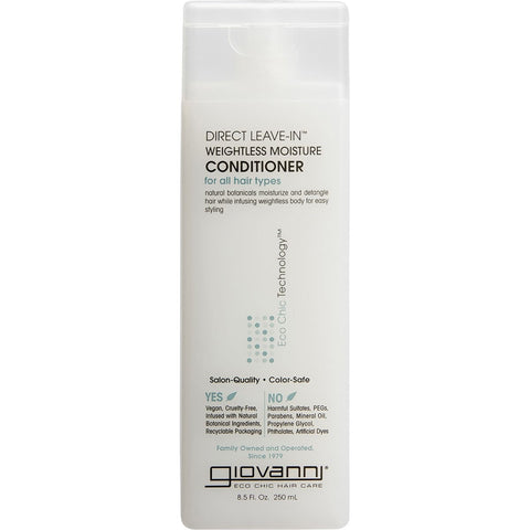 GIOVANNI Conditioner Direct Leave-in (All Hair) 250ml