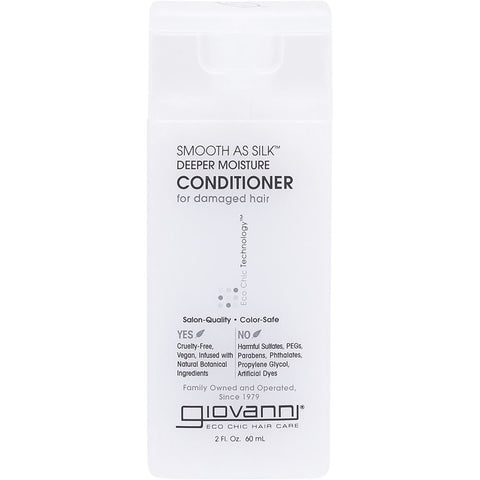 GIOVANNI Conditioner (Mini) Smooth As Silk (Damaged Hair) 60ml