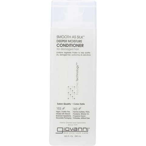 Giovanni  Conditioner Smooth As Silk (Damaged Hair) 250ml