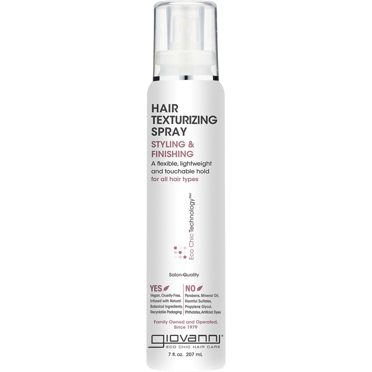 Giovanni Hair Texturizing Spray For All Hair Types 207ml